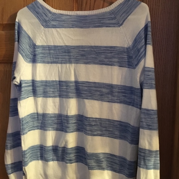 GAP Sweater - Blue & White Striped *NWT - Picture 3 of 4